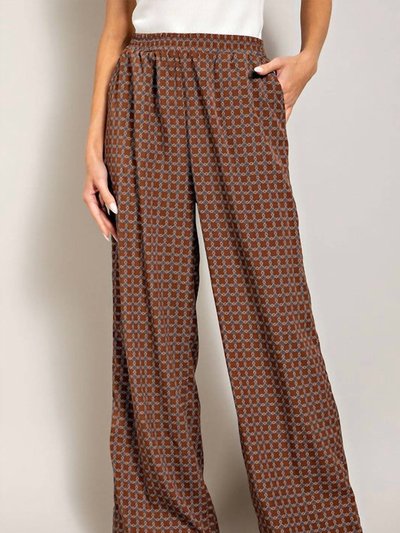 ee:some Retro Print Trousers product
