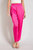 Satin Joggers In Hot Pink - Hot Pink