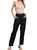 Straight Leg Dress Pant - Plus In Black