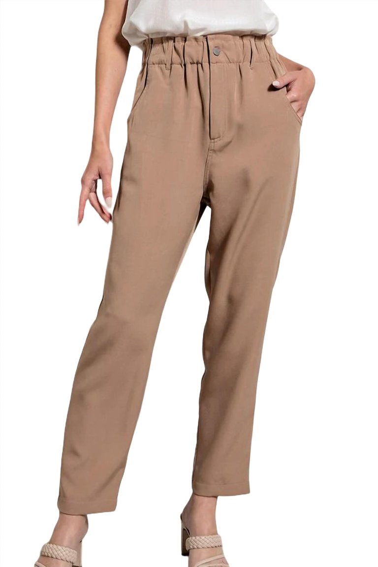 Straight Leg Dress Pant - Plus In Coco - Coco