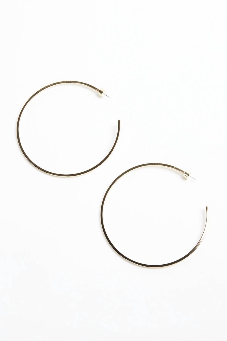 Ultimate Hoops In Gold - Gold