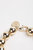 Large Gold Ball Bracelet In Gold