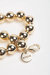 Large Gold Ball Bracelet In Gold