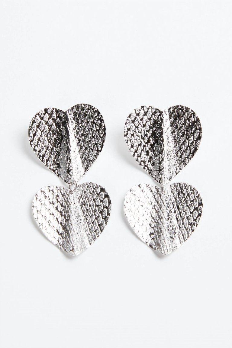 Small Heathrow Earrings In Silver - Silver