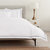 Classic Percale Embroidered Duvet Cover