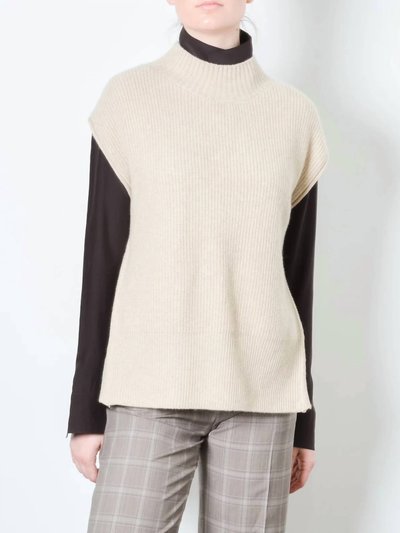 Elaine Kim Cashmere Vest With Side Zip Sweater product