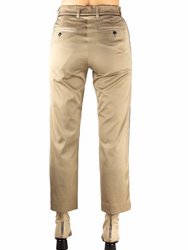 High Power Cupro Cropped Trouser