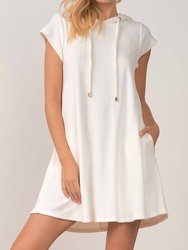 Cap Sleeve Dress - White