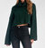 Cowl Neck Sweater - Green