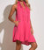 Cut In Halter Dress In Pink - Pink