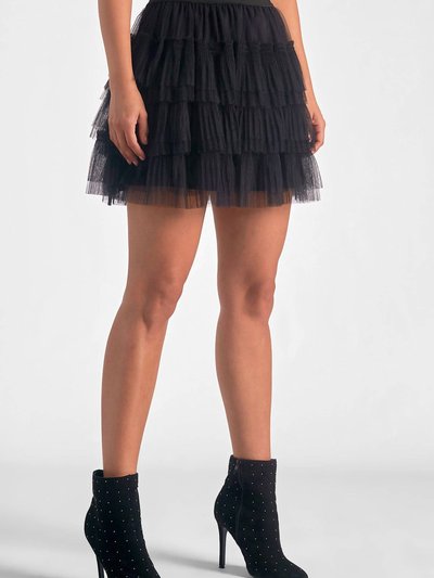 ELAN Layered Tulle Mini Skirt product