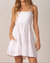 Spaghetti Straps Dress - White