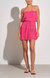 Strapless Mini Dress - Pink