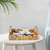 Decorative Woven Water Hyacinth Coastal Severing Tray