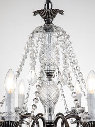 Eudora 8-Light Candle Style Classic Crystal Chandelier