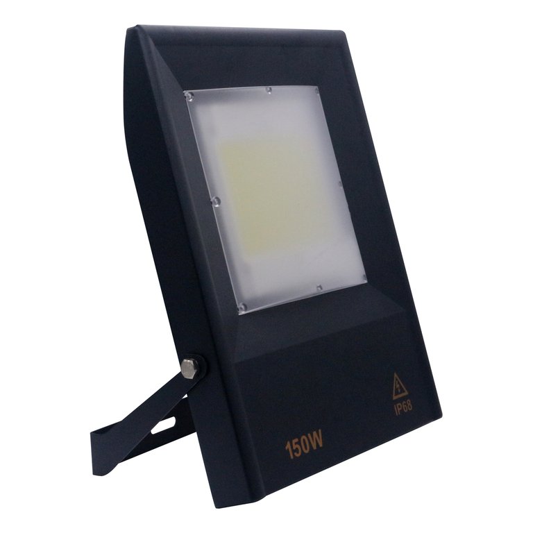 GE 16.6" Hardwired Black Outdoor LED Landscape Flood Lamp With IP68 Daylight - Black