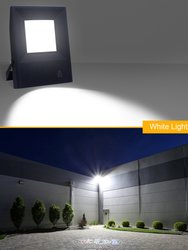 GE 16.6" Hardwired Black Outdoor LED Landscape Flood Lamp With IP68 Daylight