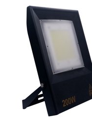 GE 17.9" Hardwired Black Outdoor LED Landscape Flood Lamp With IP68 Daylight - Black