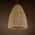 Lisbet Pendant Bell Wicker Rattan Hanging Lamp