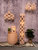 Plug In Wicker Rattan Natural Drum Pendant Light