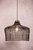 Rattan Boho Black Pendant Light