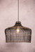 Rattan Boho Black Pendant Light