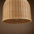 Reely Wicker Rattan Single Light Pendant