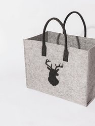 Reusable Felt Tote Bag Container Set Of 5