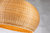Victoria 1-Light Beige Pendant Design Pendant Light With Rattan Shade
