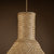 Vitilsav 1-Light Brown Pendant Design Pendant Light With Rattan Shade