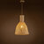 Vitilsav 1-Light Brown Pendant Design Pendant Light With Rattan Shade