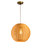 Woven Globe Shape Pendant Light