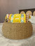 Woven Large Decorative Boho Storage Basket