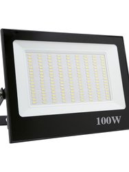 ZB 9.6" Hardwired Black Outdoor LED Landscape Flood Lamp With IP66 Daylight - Black