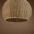 Annika Light Teardrop Wicker Rattan Pendant Light