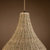 Annika Light Teardrop Wicker Rattan Pendant Light