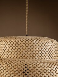 Drusilla Single Light Rattan Pendant Light