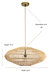 Handmade Rattan Pendant Light