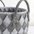 Handwoven Felt Basket Storage With Carry Handles Set Of 3