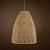 Lisbet Pendant Bell Wicker Rattan Hanging Lamp