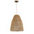 Lisbet Pendant Bell Wicker Rattan Hanging Lamp