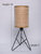 Mini Modern Table Lamp With Rattan Shade