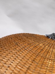 Rattan Dome Shape Pendant Light
