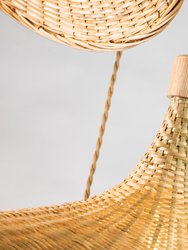 Three Lights Unique Rattan Pendant Light