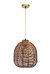 Wicker Rattan Pendant Light