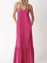 Corsica Dress - Paraise Pink