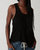 Jesse Tank Top In Onyx - Onyx