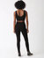 Malone Ruched Legging In Onyx