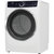 8.0 Cu. Ft. White Steam Electric Front Load Dryer