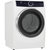 8.0 Cu. Ft. White Steam Electric Front Load Dryer